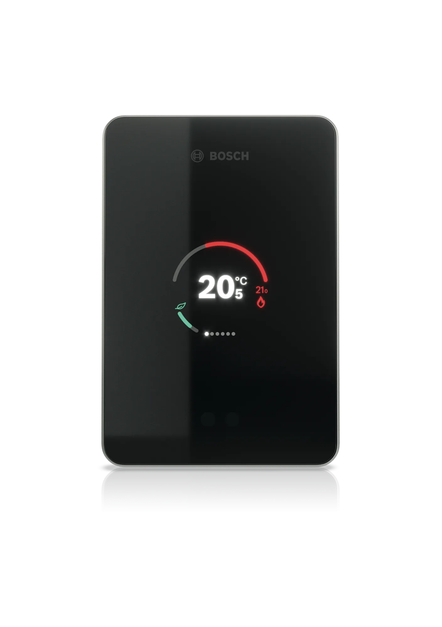 Régulation d'ambiance sans fil EasyControl CT200 noir RF tactile/connectée avec clé K20 RF - Bosch
