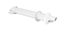 Kit ventouse horizontale 60/100 avec coude 90° long (avec cadre écarteur) pour OPALIA F12/15/17 - Saunier Duval