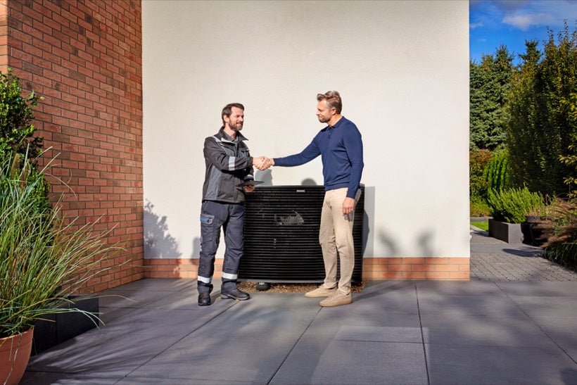 Pompe à chaleur Daikin en situation