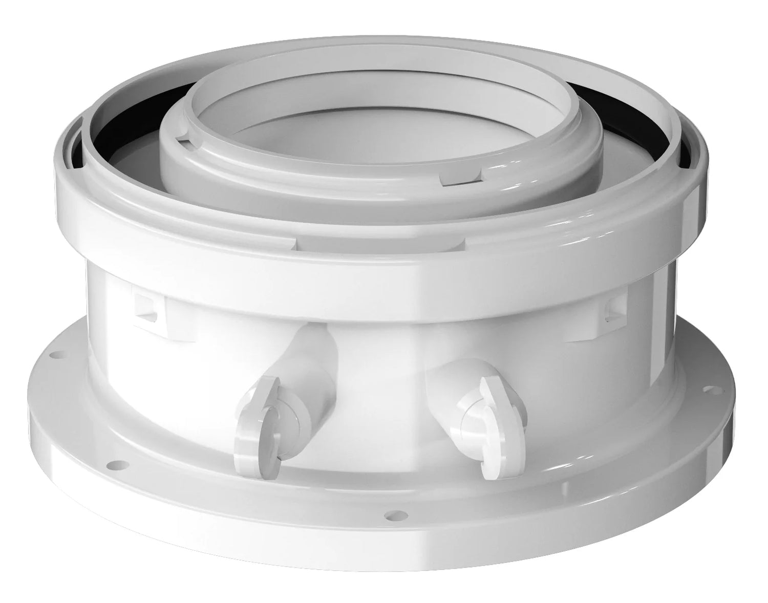 Adaptateur Concentrique Condensation Vertical 60/100 - Bosch/ELM Leblanc