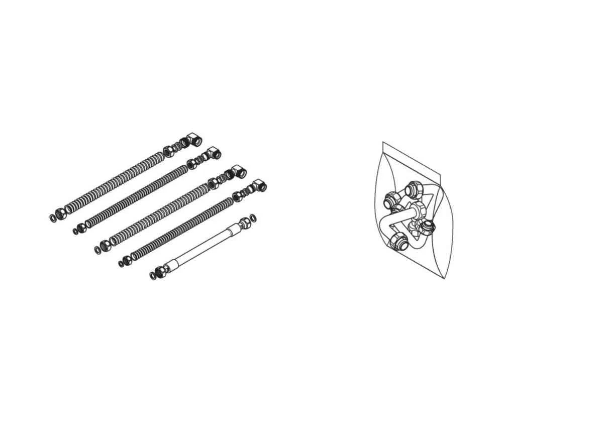 Kit flexible pour chaudières remplacement tous modèles - Saunier Duval