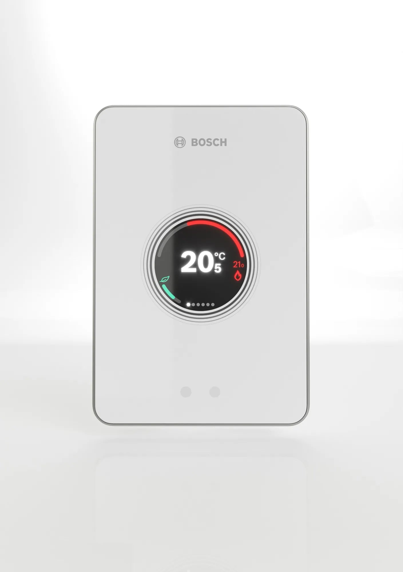 Régulation d'ambiance sans fil EasyControl CT200 blanc RF tactile/connectée avec clé K20 RF- Bosch/ELM Leblanc
