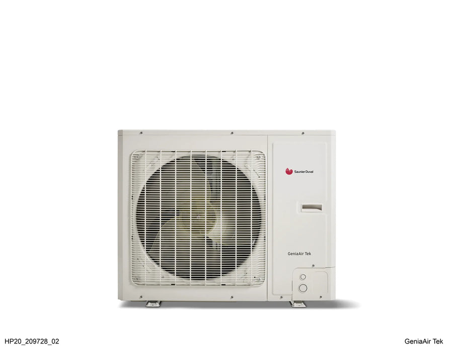PAC - Unité extérieure air / eau bi-bloc - GeniaAir Tek 8 - 230 V - Saunier Duval