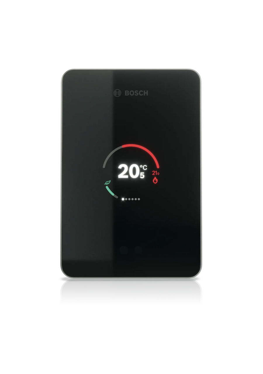 Régulation d'ambiance sans fil EasyControl CT200 noir RF tactile/connectée avec clé K20 RF - Bosch