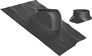 Solin de toiture tuile noire, 25-45°, Diamètre 100 et 125 - Bosch/ELM Leblanc