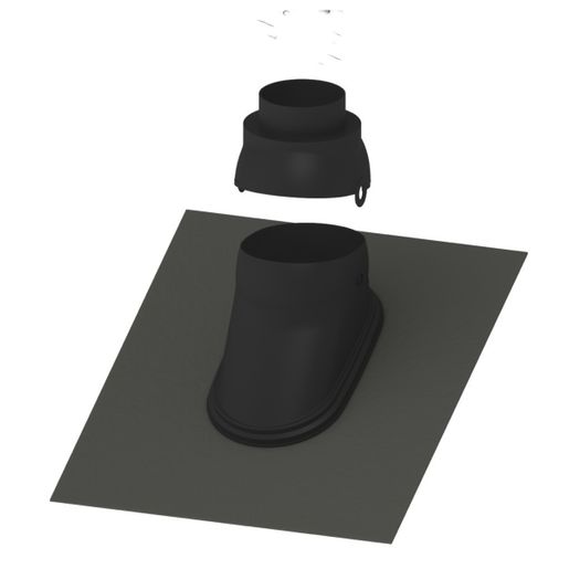 Kit étanchéité toiture 25-55° noir - Saunier Duval