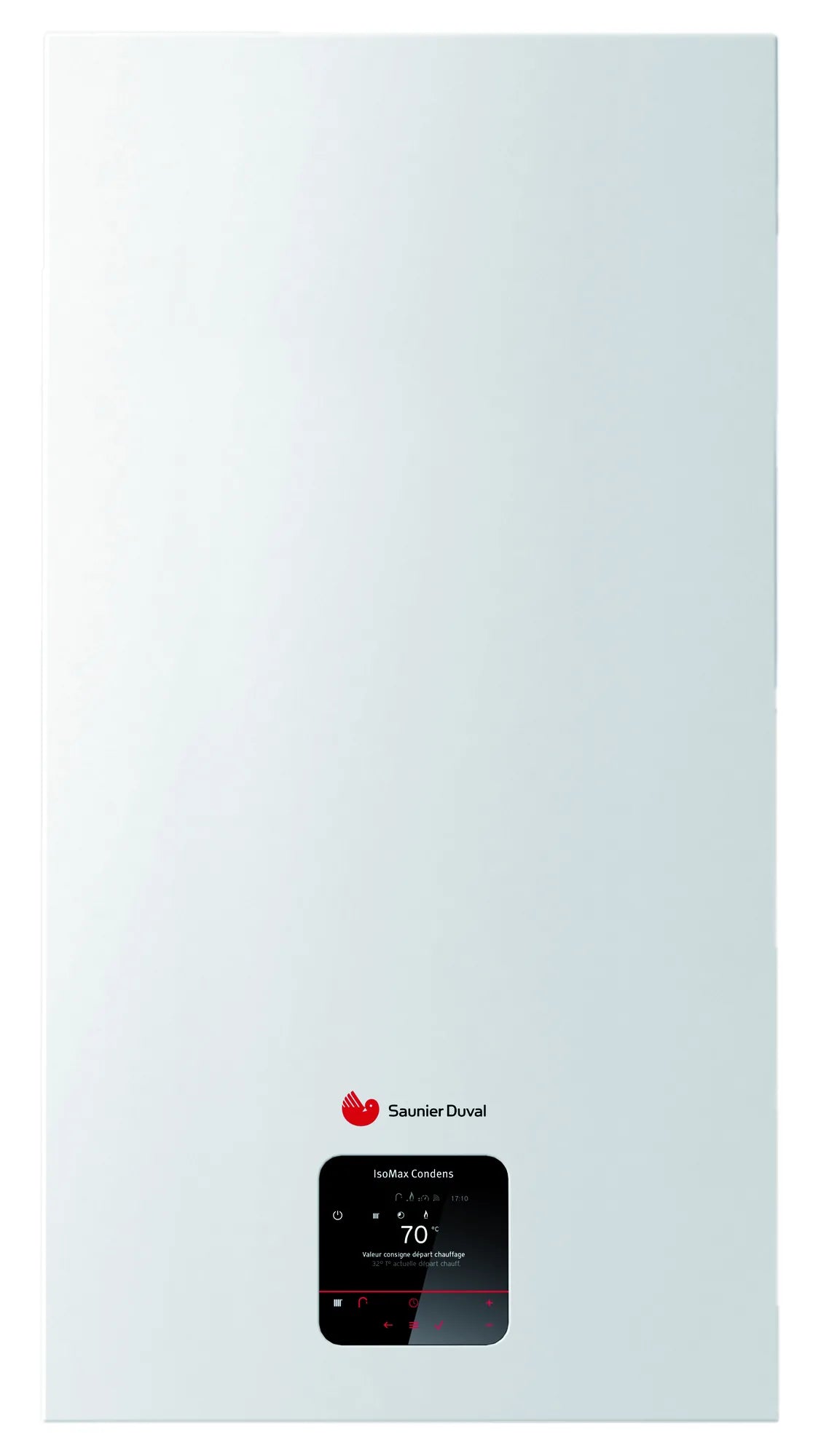 IsoMax T35 Condens - Chaudière Murale Mixte avec 2 Ballons 21L et Régul Radio + Sonde Ext.