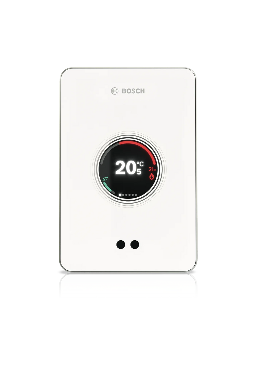 Régulation d'ambiance sans fil EasyControl CT200 blanc RF tactile/connectée avec clé K20 RF- Bosch/ELM Leblanc
