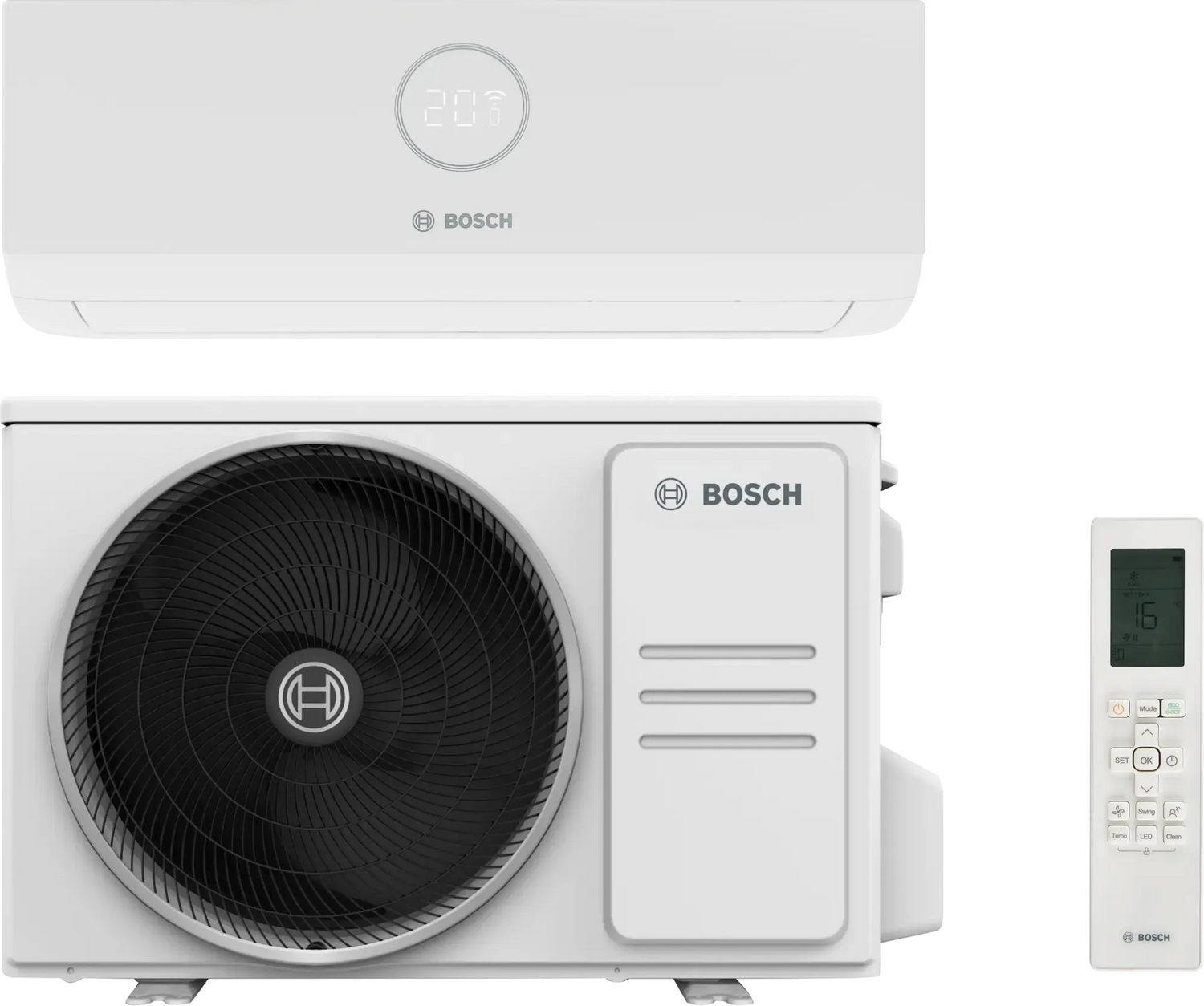PAC Air/Air - Ensemble Mono-Split - Climate 3000i - CL3000iUW70E - 7kW - R32 - Bosch